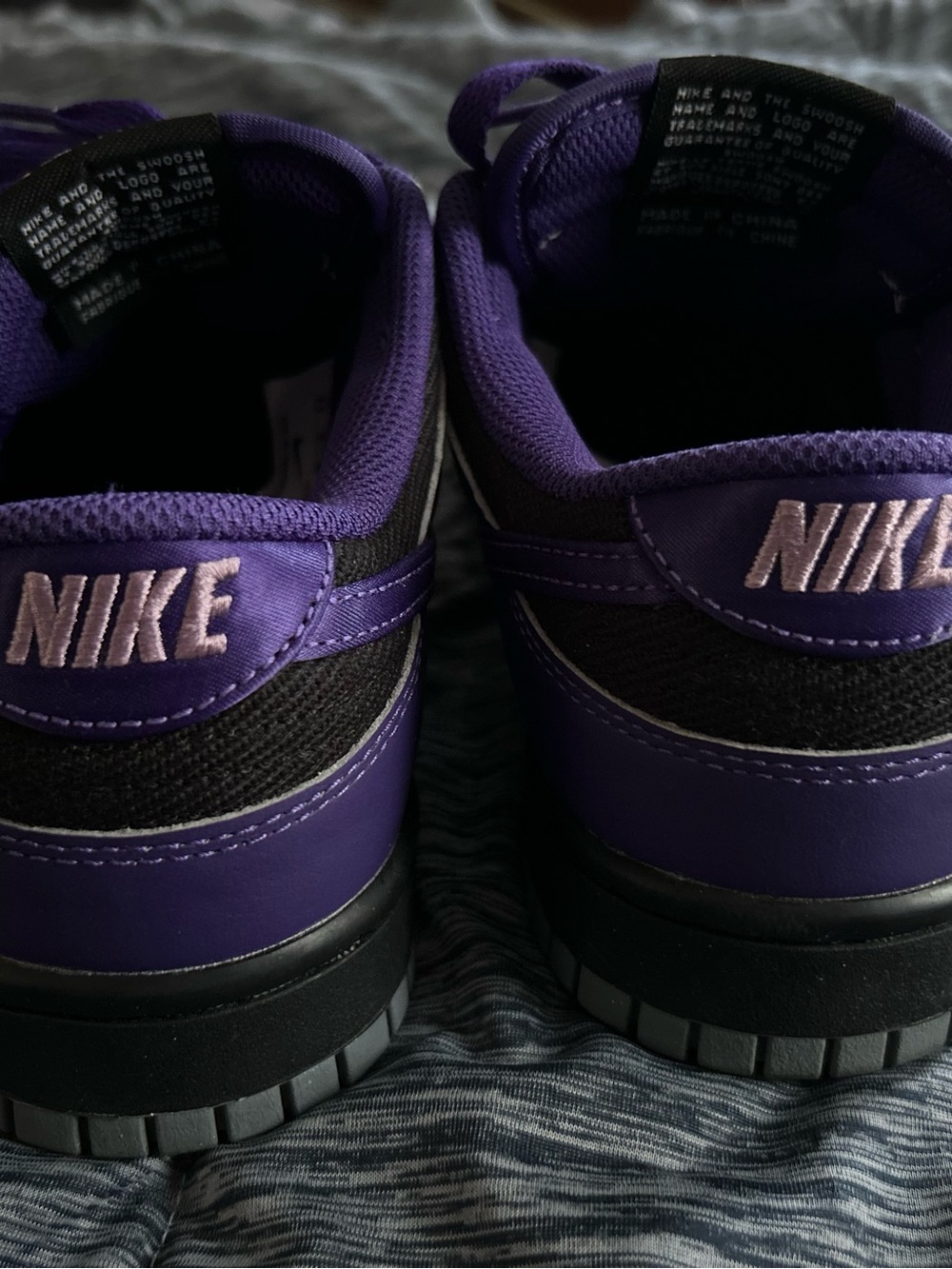 Purple/Black Nike Dunks - Picture 4 of 9